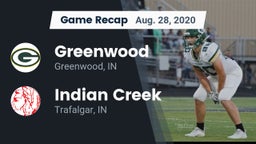 Recap: Greenwood  vs. Indian Creek  2020