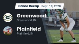 Recap: Greenwood  vs. Plainfield  2020