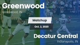 Matchup: Greenwood High vs. Decatur Central  2020