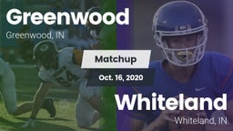Matchup: Greenwood High vs. Whiteland  2020