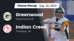 Recap: Greenwood  vs. Indian Creek  2022