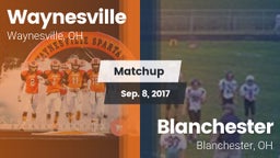 Matchup: Waynesville High vs. Blanchester  2017