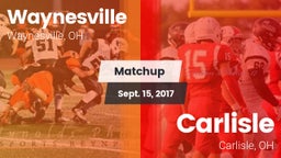 Matchup: Waynesville High vs. Carlisle  2017