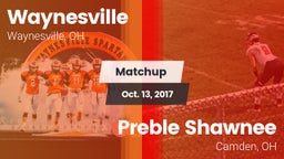 Matchup: Waynesville High vs. Preble Shawnee  2017