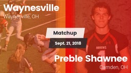 Matchup: Waynesville High vs. Preble Shawnee  2018