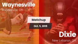 Matchup: Waynesville High vs. Dixie  2018