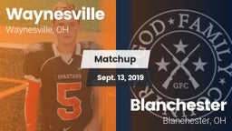Matchup: Waynesville High vs. Blanchester  2019