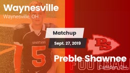 Matchup: Waynesville High vs. Preble Shawnee  2019