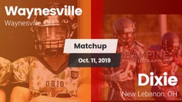 Matchup: Waynesville High vs. Dixie  2019