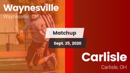 Matchup: Waynesville High vs. Carlisle  2020