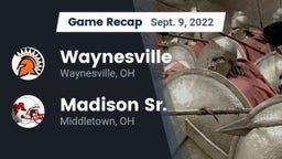 Recap: Waynesville  vs. Madison Sr.  2022