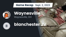 Recap: Waynesville  vs. blanchester JV 2023