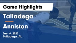 Talladega  vs Anniston  Game Highlights - Jan. 6, 2023