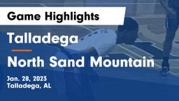 Talladega  vs North Sand Mountain  Game Highlights - Jan. 28, 2023