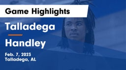 Talladega  vs Handley  Game Highlights - Feb. 7, 2023