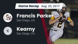 Recap: Francis Parker  vs. Kearny  2017