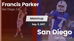 Matchup: Francis Parker vs. San Diego  2017