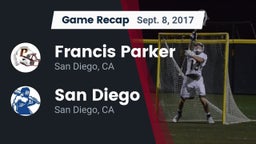 Recap: Francis Parker  vs. San Diego  2017