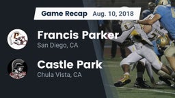 Recap: Francis Parker  vs. Castle Park  2018