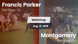 Matchup: Francis Parker vs. Montgomery  2018