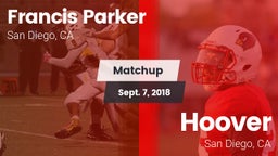 Matchup: Francis Parker vs. Hoover  2018