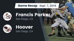 Recap: Francis Parker  vs. Hoover  2018