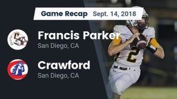 Recap: Francis Parker  vs. Crawford  2018