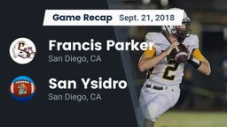 Recap: Francis Parker  vs. San Ysidro  2018