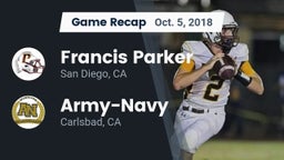 Recap: Francis Parker  vs. Army-Navy  2018