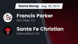 Recap: Francis Parker  vs. Santa Fe Christian  2019