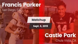 Matchup: Francis Parker vs. Castle Park  2019