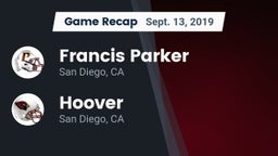 Recap: Francis Parker  vs. Hoover  2019