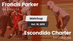Matchup: Francis Parker vs. Escondido Charter  2019