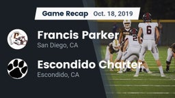 Recap: Francis Parker  vs. Escondido Charter  2019