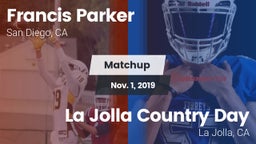 Matchup: Francis Parker vs. La Jolla Country Day  2019
