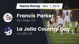 Recap: Francis Parker  vs. La Jolla Country Day  2019