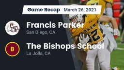 Recap: Francis Parker  vs. The Bishops School 2021