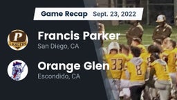 Recap: Francis Parker  vs. Orange Glen  2022