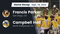 Recap: Francis Parker  vs. Campbell Hall  2022