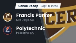 Recap: Francis Parker  vs. Polytechnic  2023