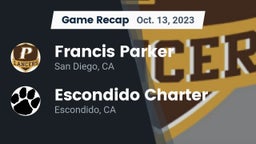 Recap: Francis Parker  vs. Escondido Charter  2023