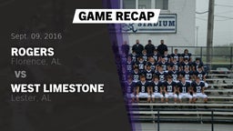 Recap: Rogers  vs. West Limestone  2016