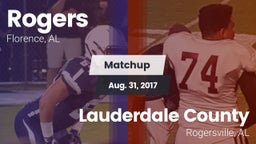 Matchup: Rogers  vs. Lauderdale County  2017