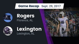 Recap: Rogers  vs. Lexington  2017