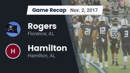 Recap: Rogers  vs. Hamilton  2017