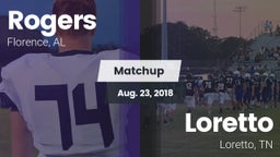Matchup: Rogers  vs. Loretto  2018