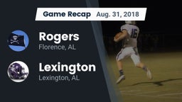 Recap: Rogers  vs. Lexington  2018