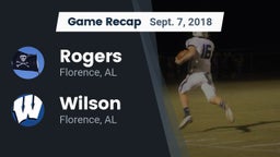 Recap: Rogers  vs. Wilson  2018