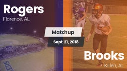 Matchup: Rogers  vs. Brooks  2018