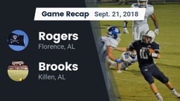 Recap: Rogers  vs. Brooks  2018